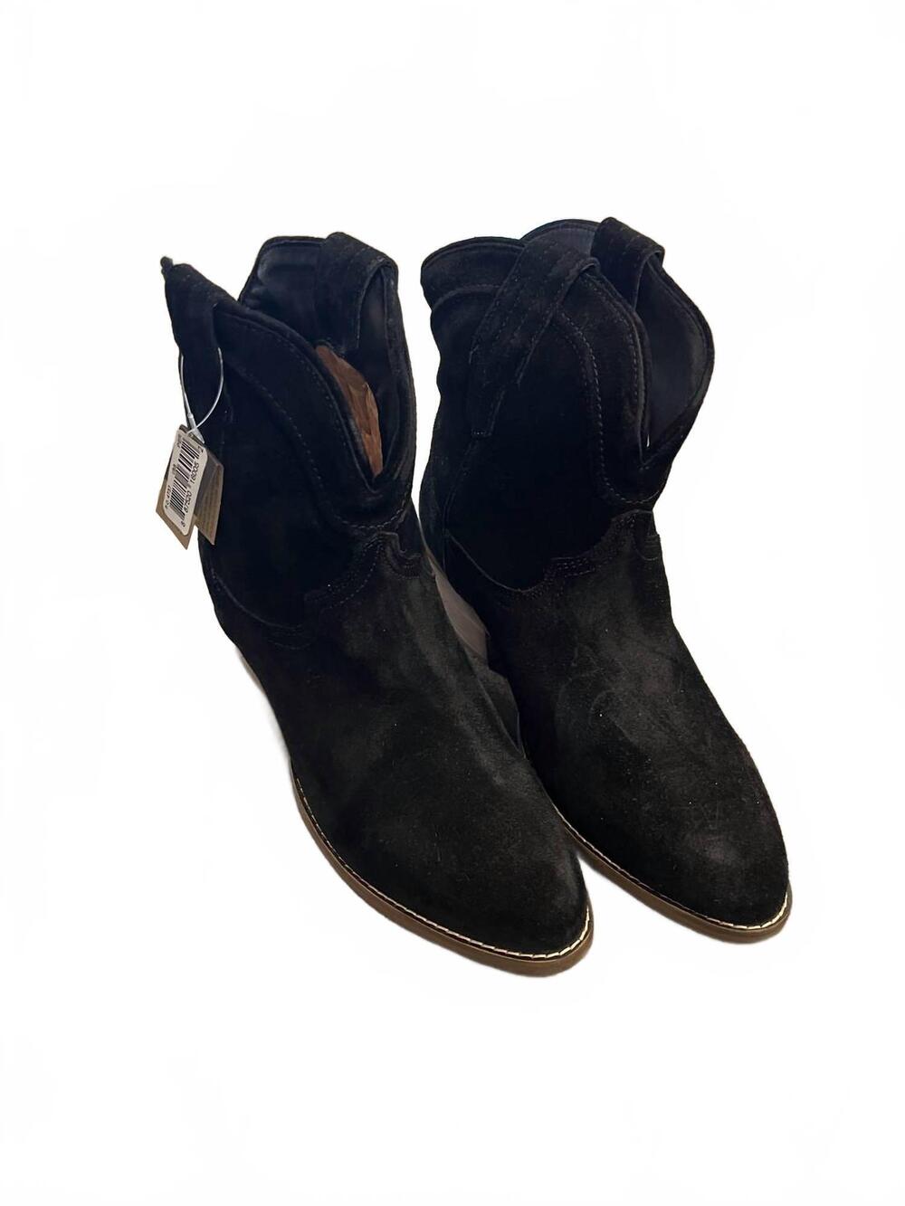 NEW DINGO women's olivia western bootie in black